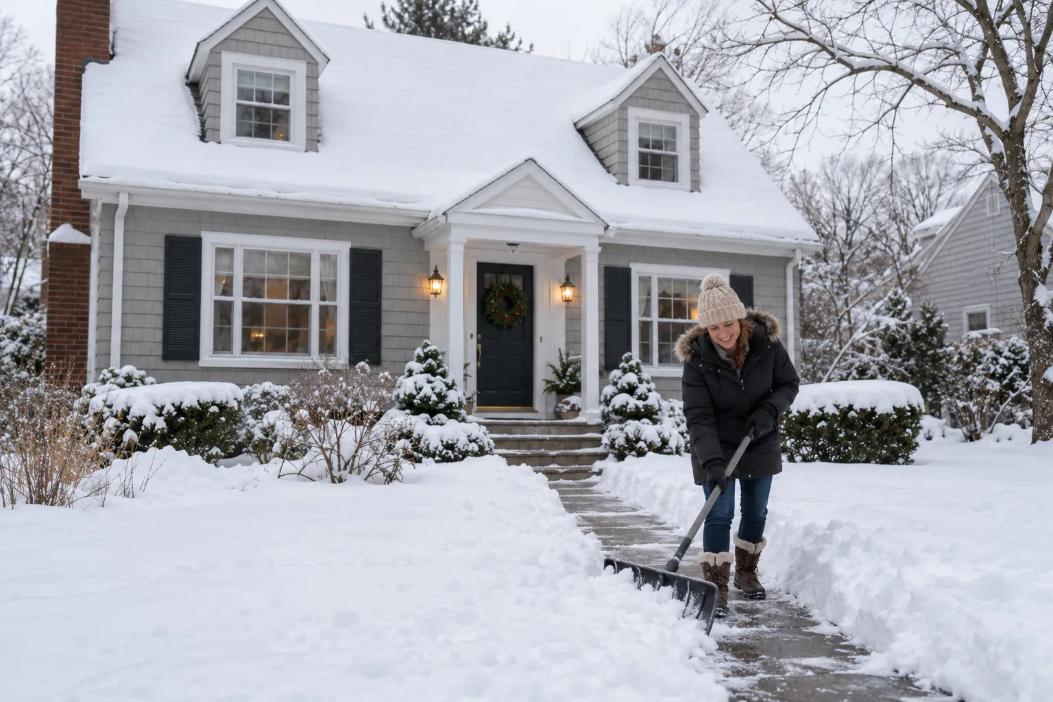 Homes in the Lehigh Valley area served by local water damage providers